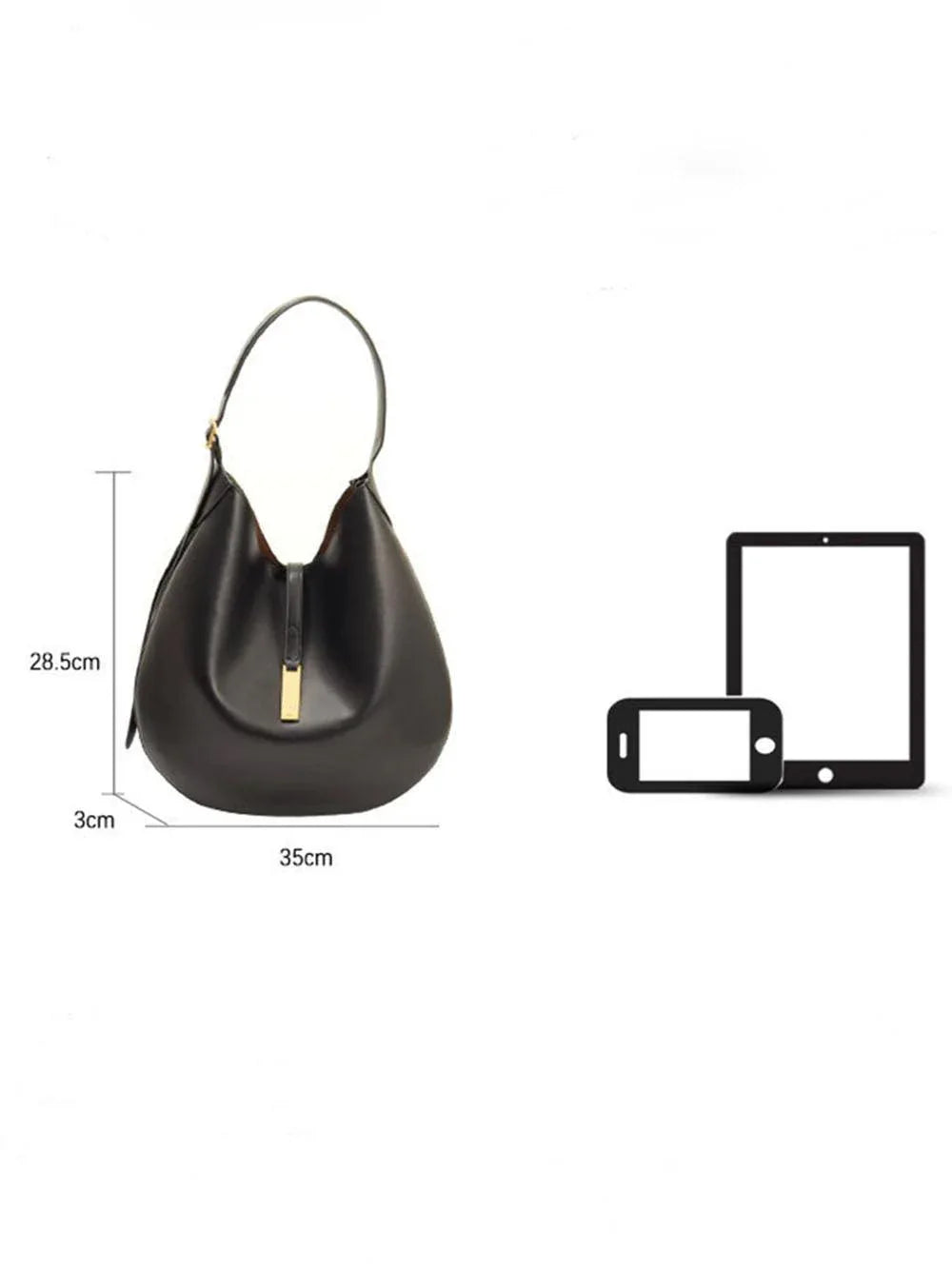 One Shoulder Commuting Armpit Bags - NuaVibe
