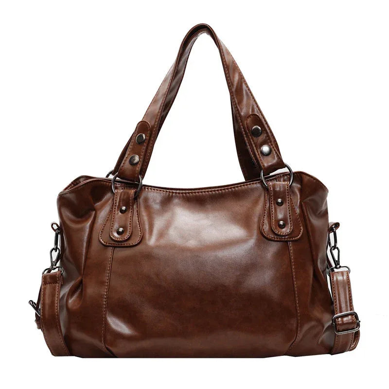 Retro casual high-end niche shoulder tote bag - NuaVibe