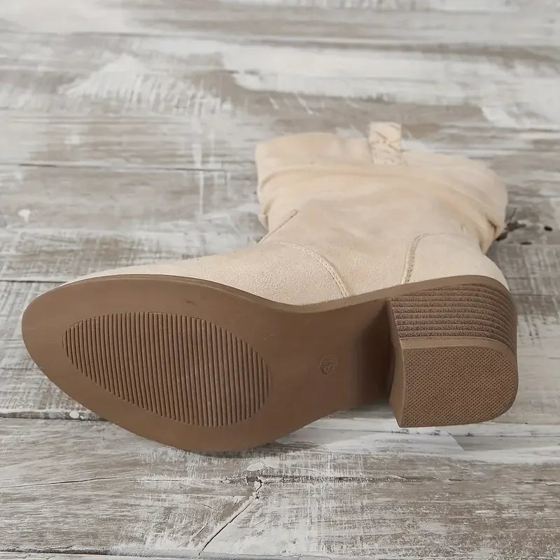 Vintage Western Cowboy Tassel Ankle Boots - NuaVibe