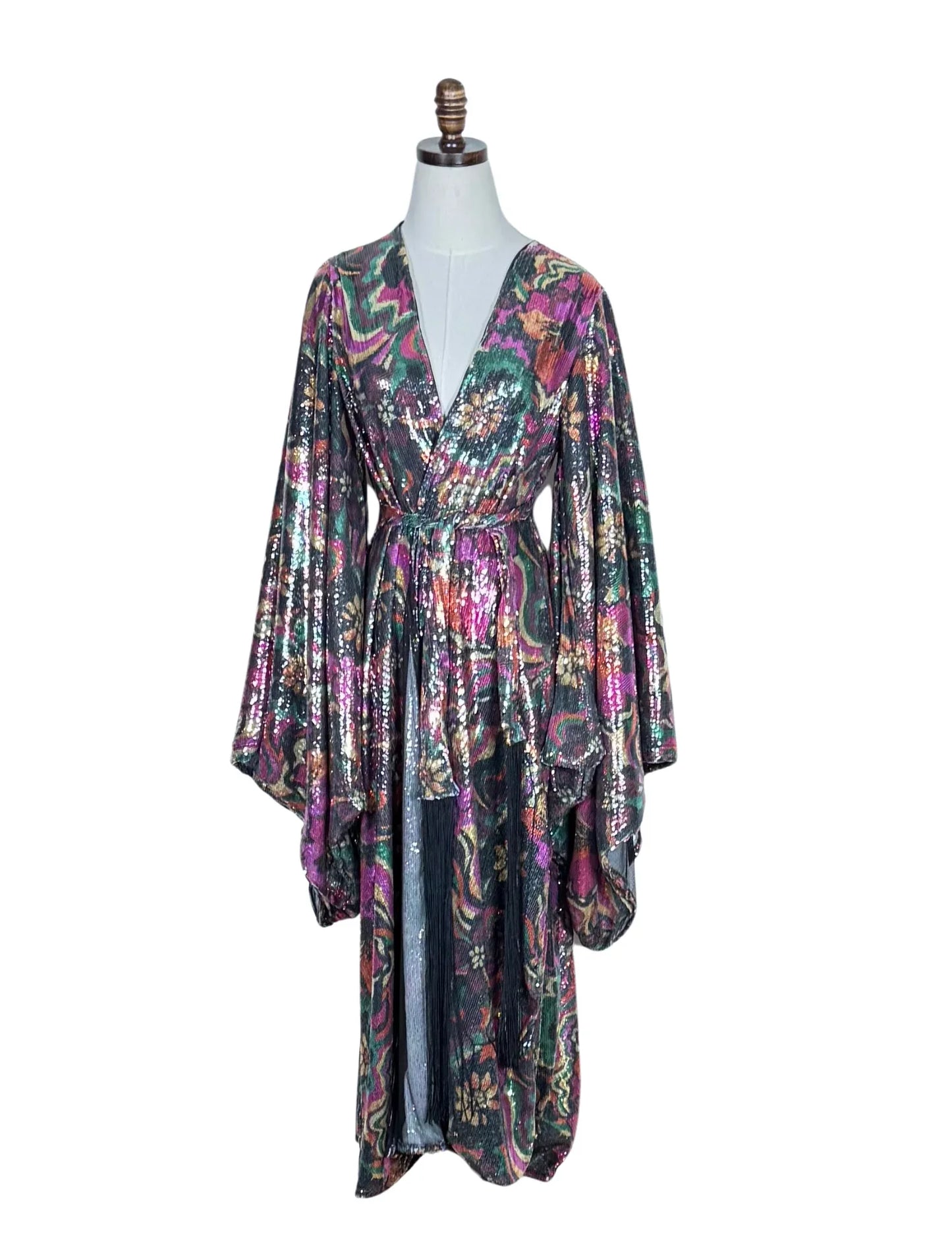 Hysteria Sequin Kimono PRE-ORDER - NuaVibe