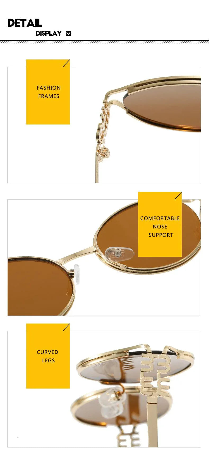 Oval Hollow Sunglasses - NuaVibe