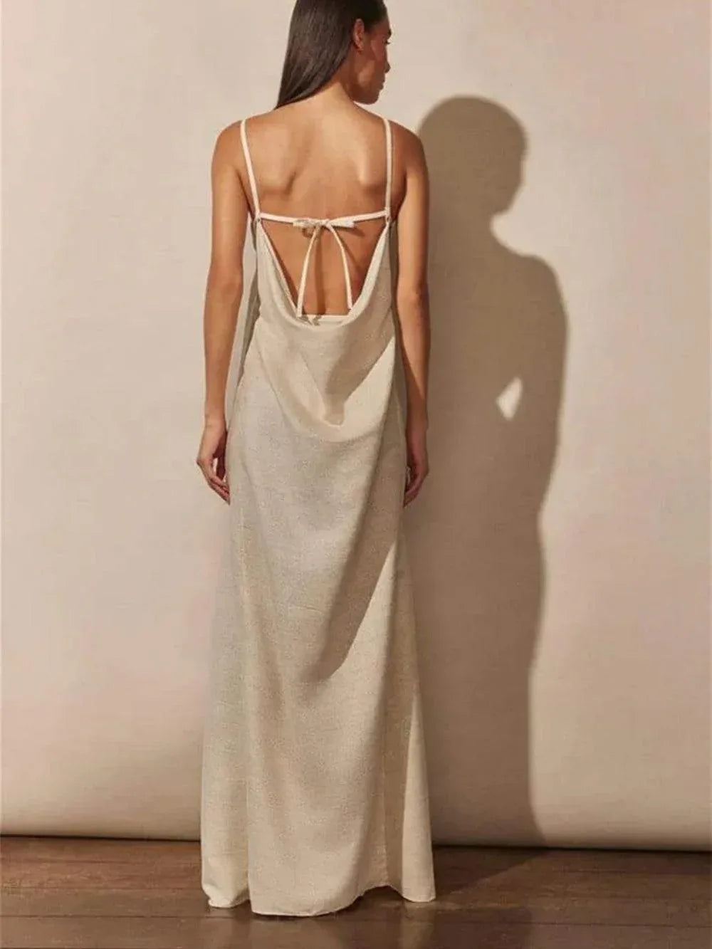 Celeste V-neck Flower High Slit Maxi Dress - NuaVibe