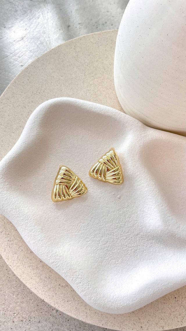 Madalena Earrings - Gold - NuaVibe