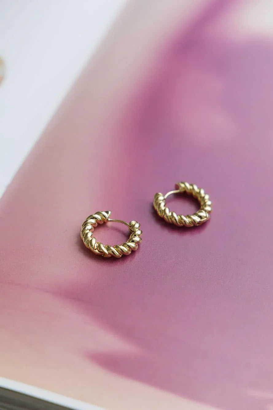 18K Gold Plated Effervescent Times Earrings - NuaVibe