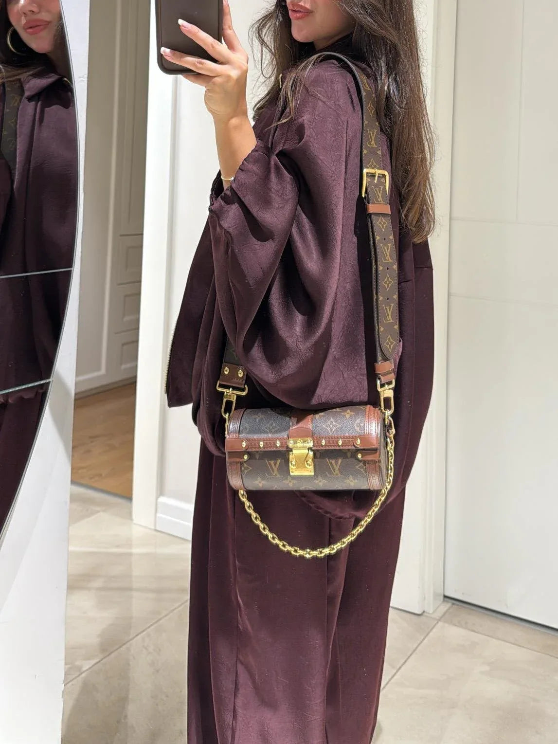 Brown Drawstring Wide-leg Casual Pants - NuaVibe