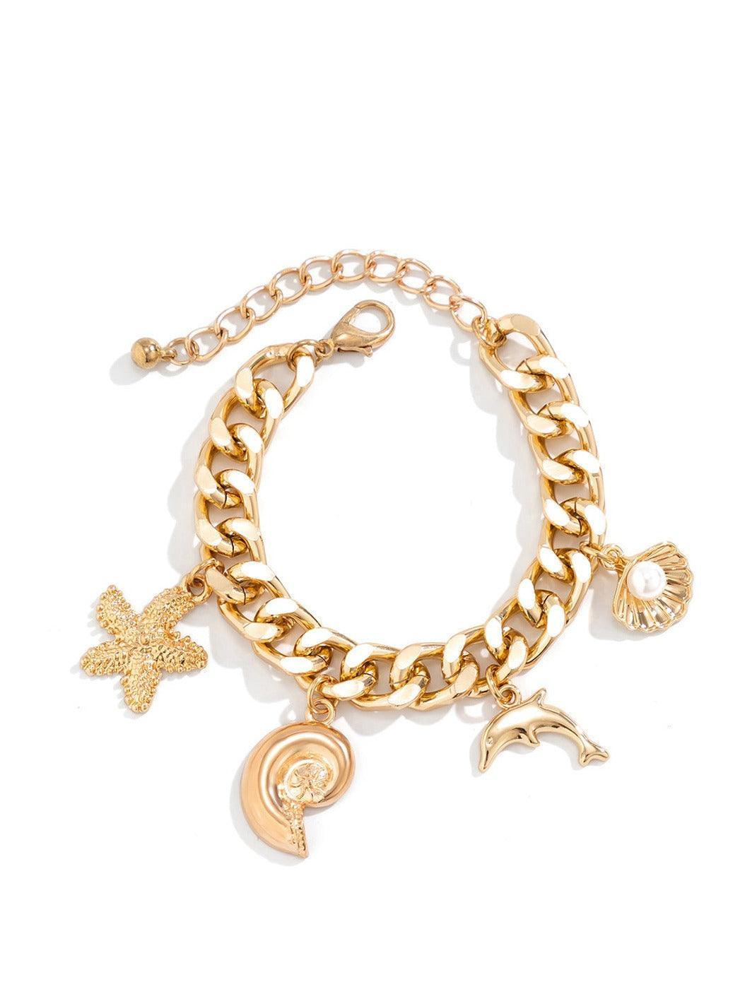 Ocean-themed Pendant Bracelet - NuaVibe