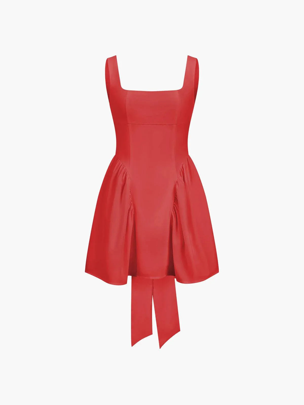 Coastal Cowgirl Open Back Zippered Short Dress - NuaVibe