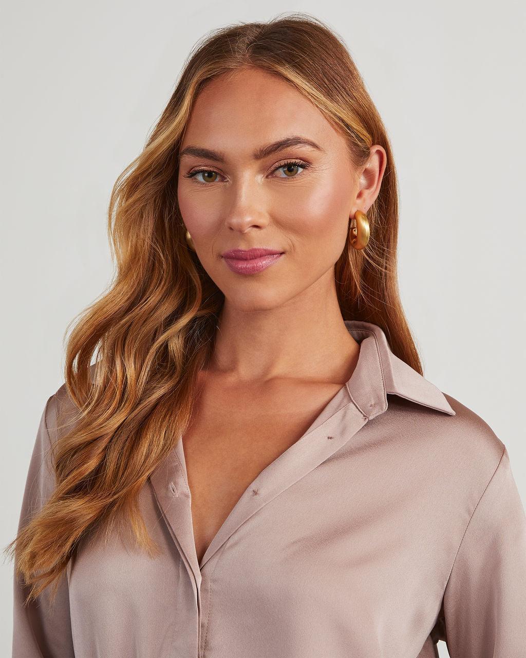 Ridley Chunky Hoop Earrings - NuaVibe