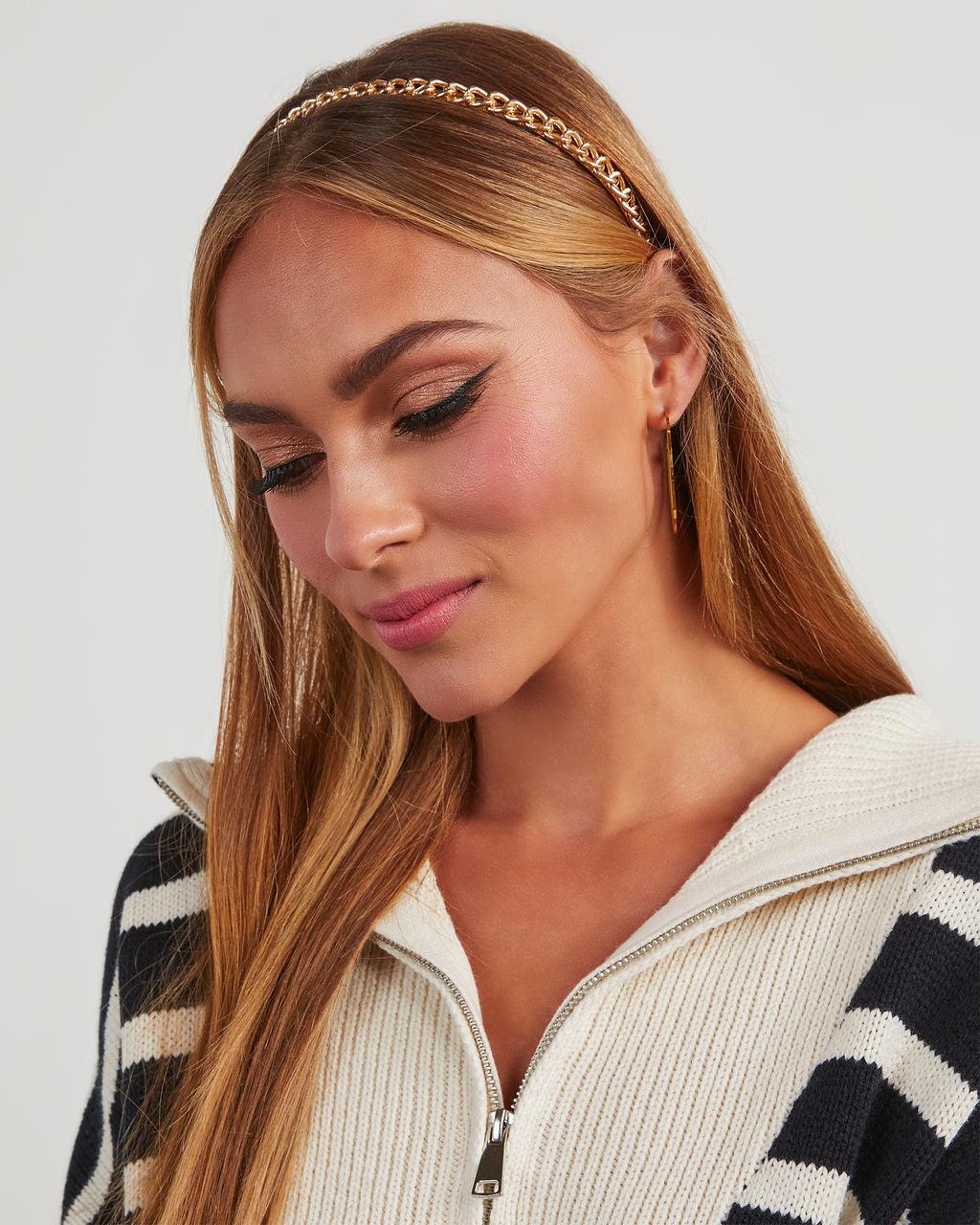 Harlie Chain Headband - NuaVibe