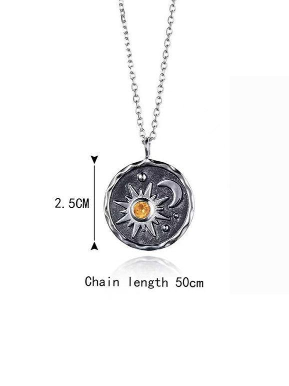 Boho Sun Moon Necklace - NuaVibe