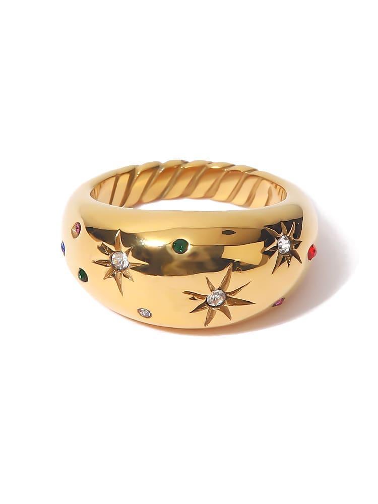 Starry Night Dome Ring - NuaVibe