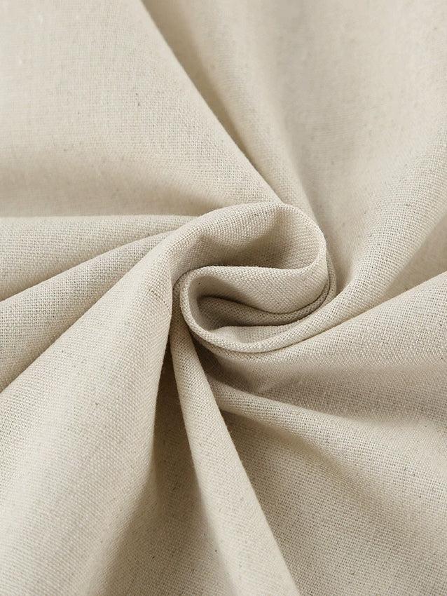 Strapless A-line Linen Long Dress - NuaVibe