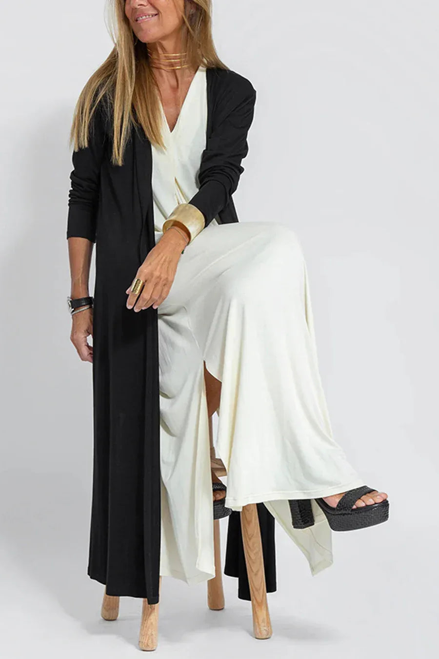 Solid Color Sleeveless Maxi Dress - NuaVibe