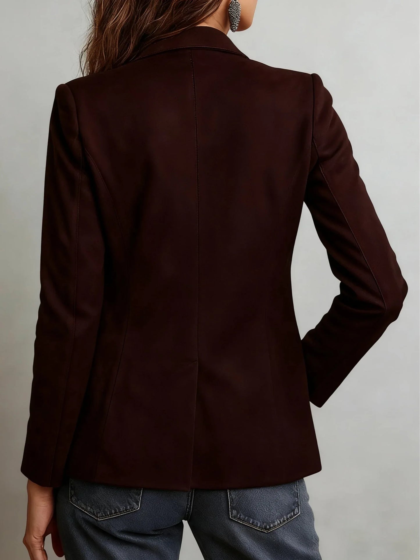 Vintage Brown Suede Jacket - NuaVibe