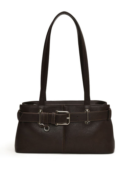 One-shoulder underarm versatile commuter handbag