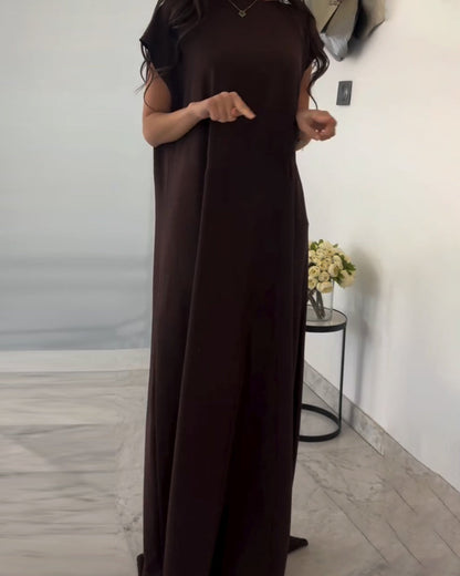 Elegant Bow Cardigan & Dress Two-Piece Set