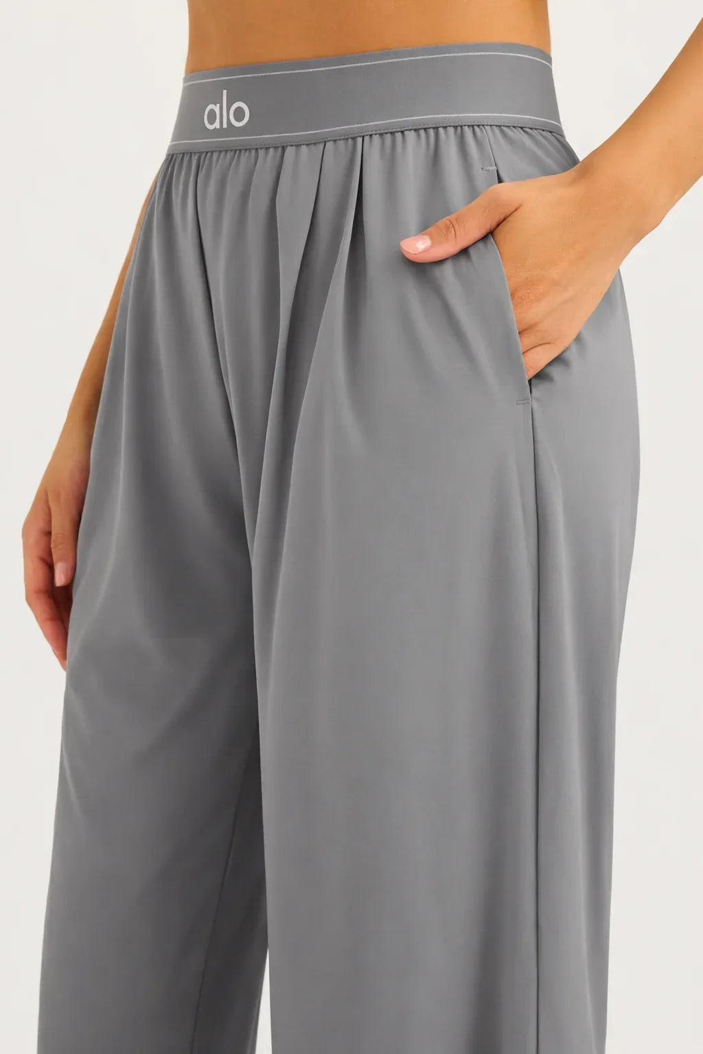 Women's High-Waisted Wide-Leg Sweatpants - NuaVibe