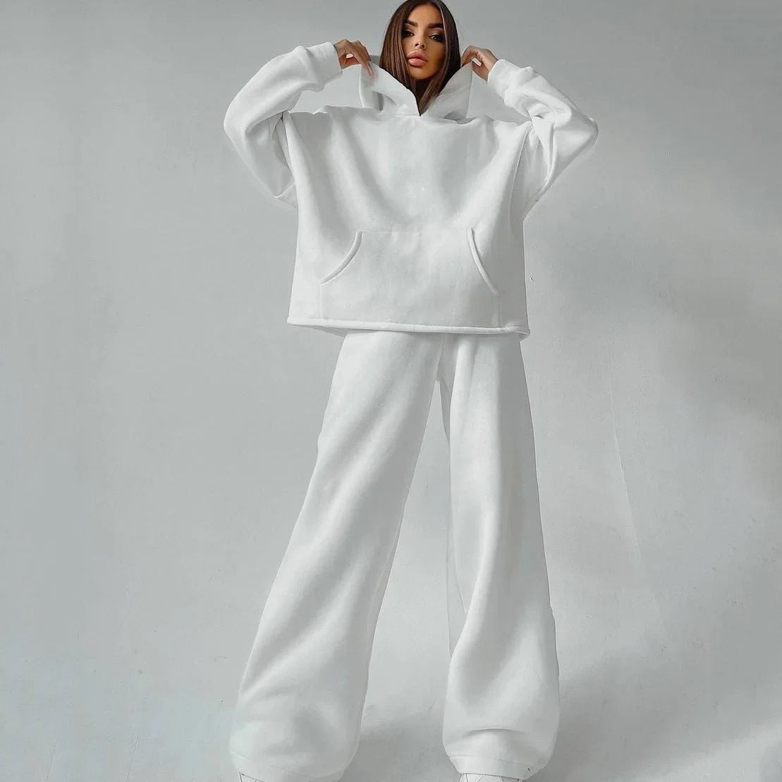 Cozy Oversized Hoodie Set for Women
