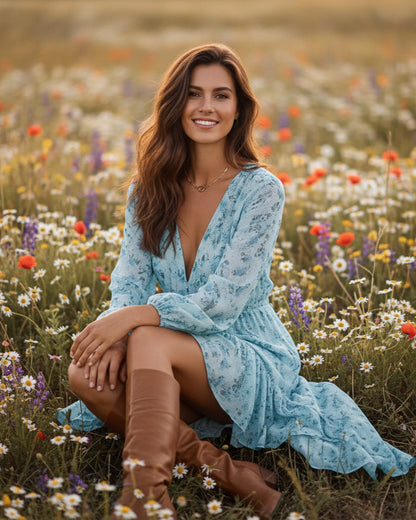 Serena Bohemian Asymmetrical Dress