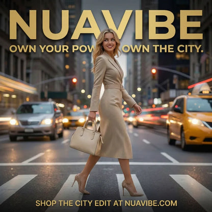 Executive Tailored Blazer Sheath Midi Dress | Structured Shoulders - NuaVibe