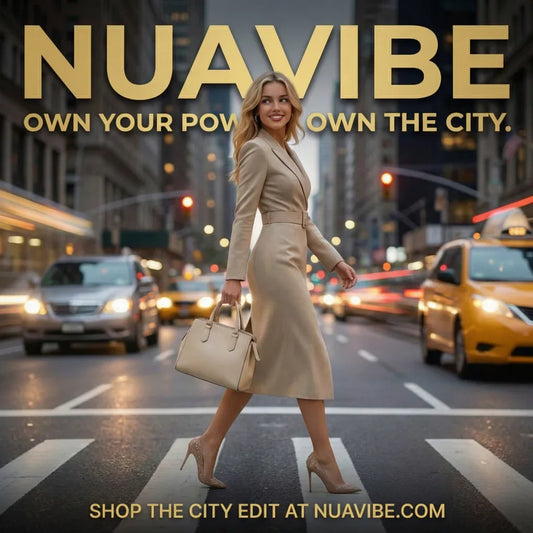 Executive Tailored Blazer Sheath Midi Dress | Structured Shoulders - NuaVibe
