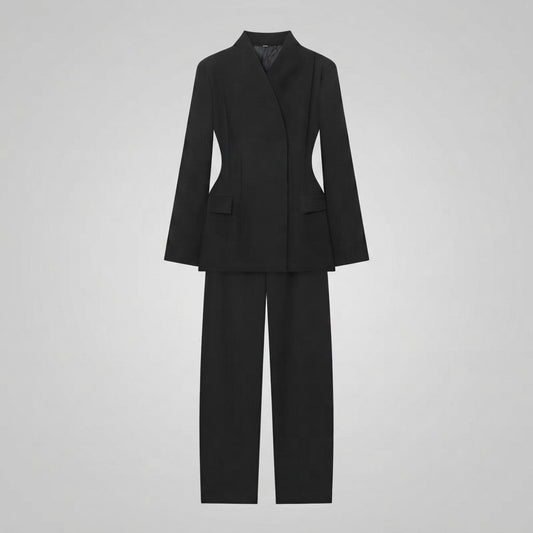 Tailored Blazer And Pants Suit