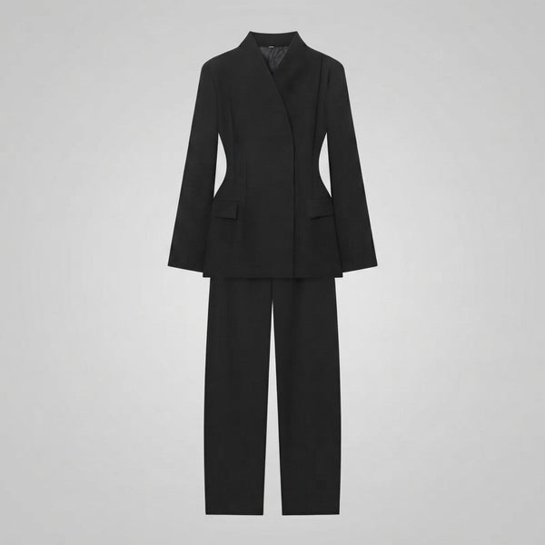 Tailored Blazer And Pants Suit